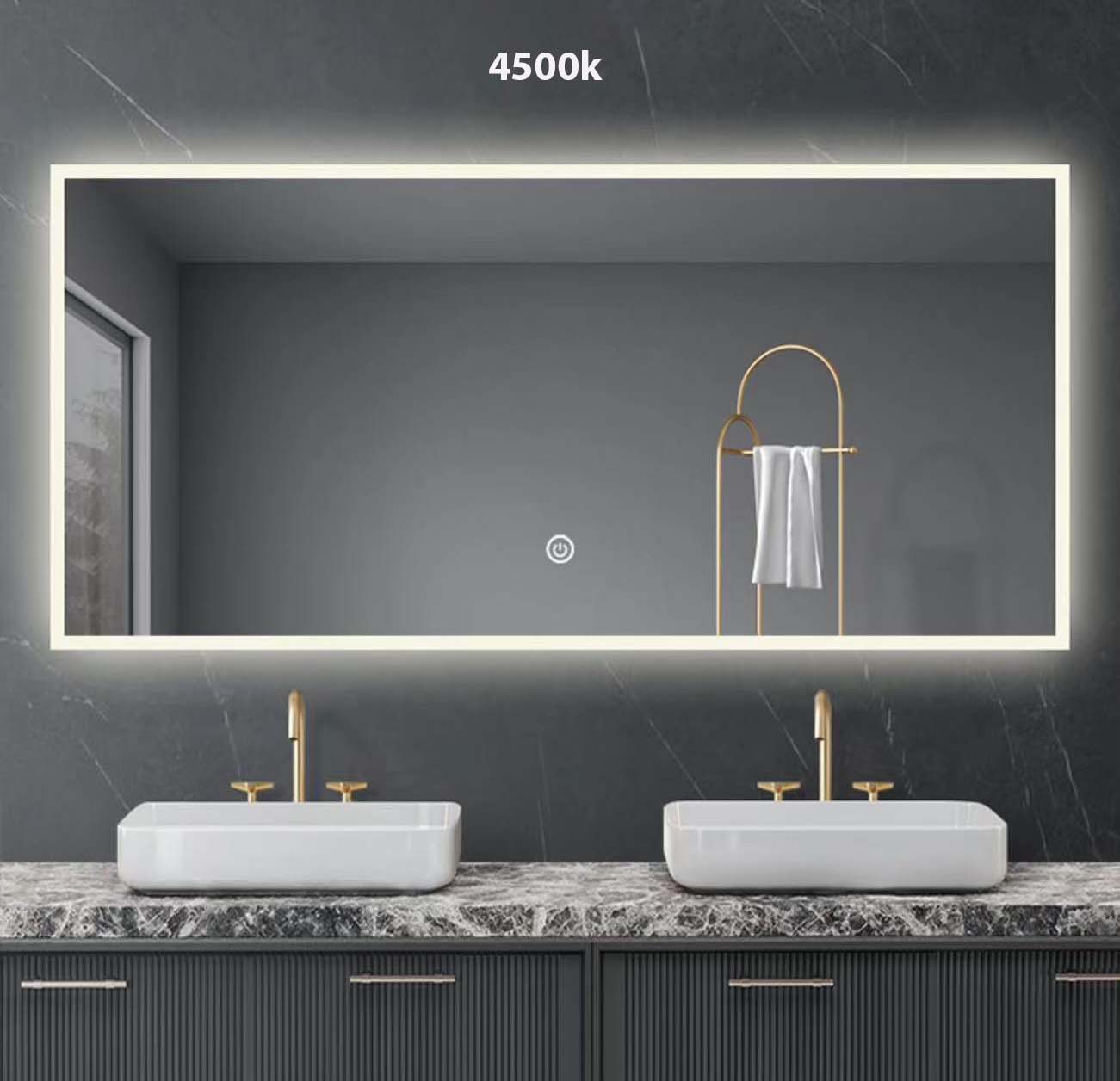 4500k middle light LED Vanity Mirror