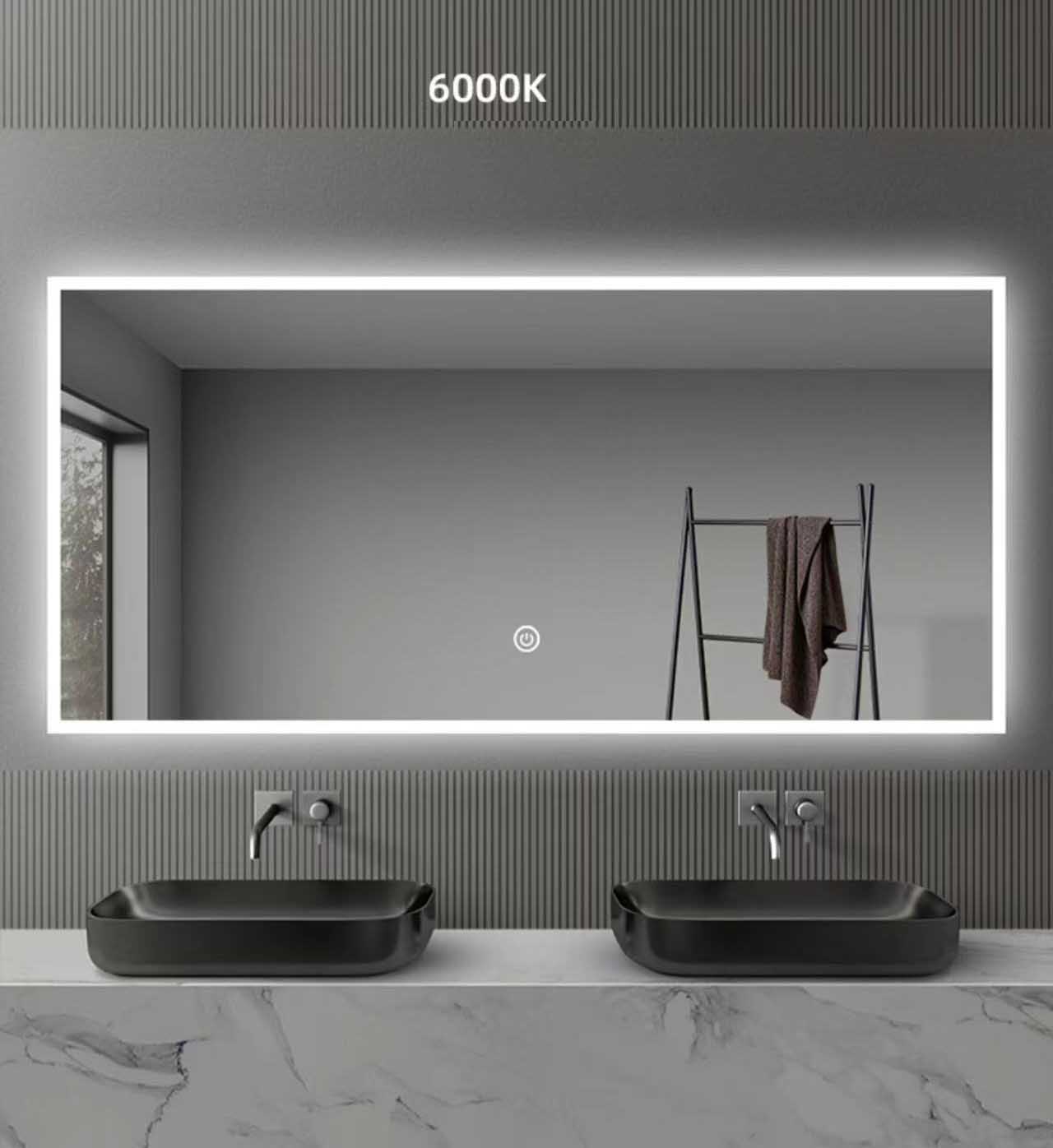 6000k day light LED Vanity Mirror