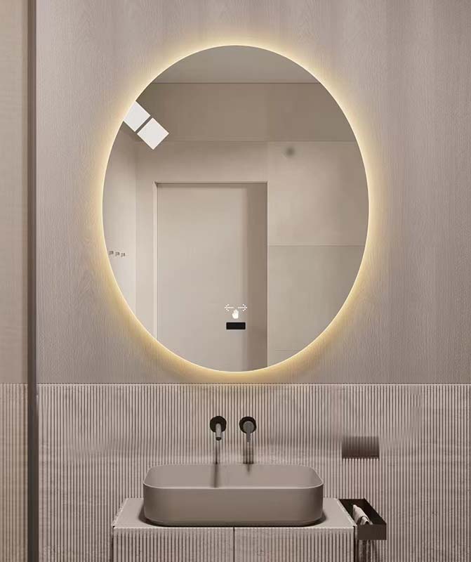 Backlit LED with Dimmer bathroom mirror