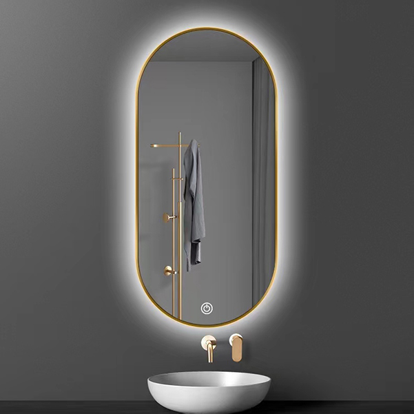 Gold Capsule Vanity Mirror Lux-5210