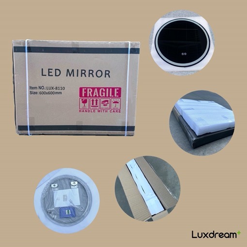 Luxdream LED mirror Packing