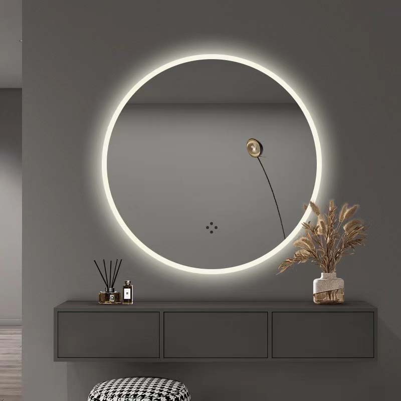 modern cabinet mirror with light